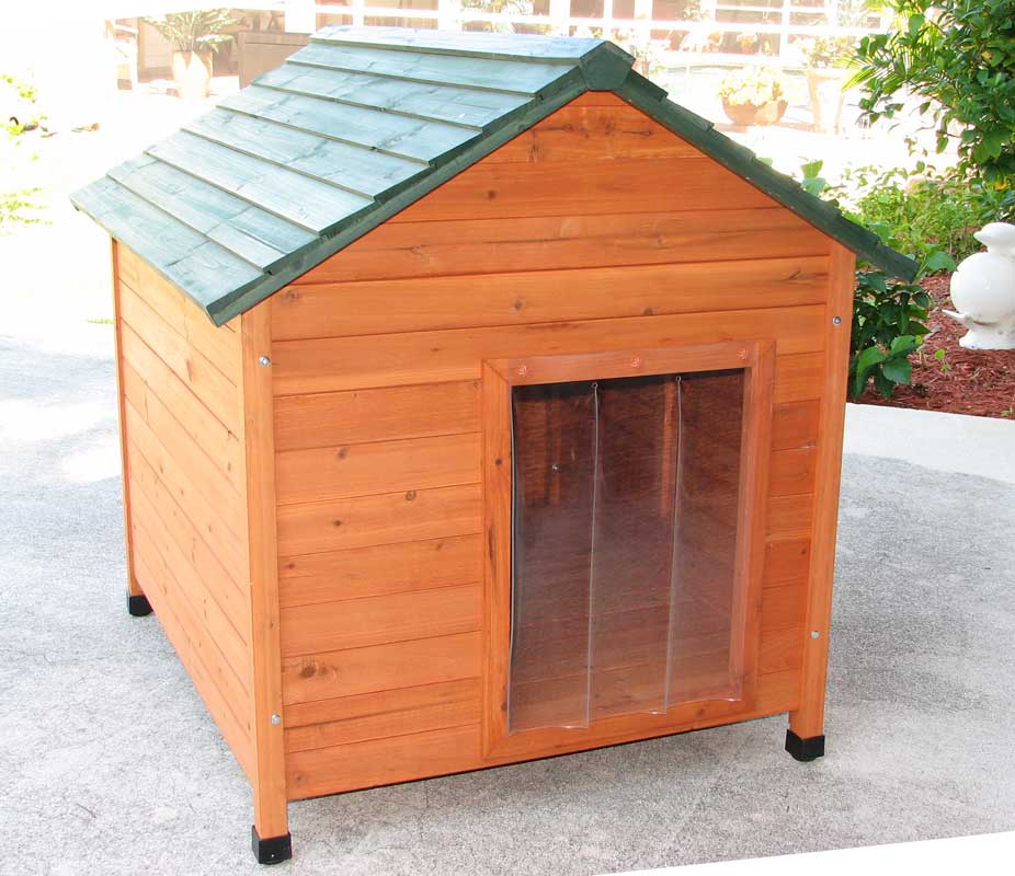 insulated outdoor dog kennel