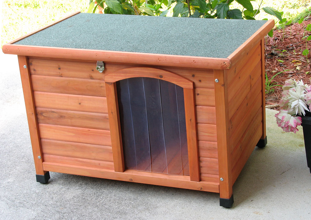 you can cool dog house via dog house