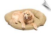 Protector Pad with Bolster Dog Bed
