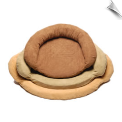 Protector Pad with Bolster Dog Bed & Memory Foam Insert