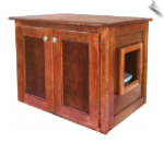 Handcrafted Cat Litter Box - End Table