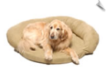 Protector Pad with Bolster Dog Bed
